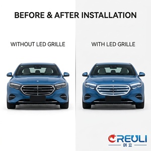 CREULI Nuevo 2024 para Clase <span class=keywords><strong>E</strong></span> W214, Parrilla Delantera Luminosa y Luces Traseras LED, Kit de Actualización Plug and Play, 6000K, 1 Año de Garantía - Product Image 2