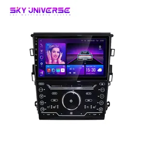 For Ford Fusion mondeo 2013-2019 Multimedia Receiver Video Player Navigation Car Radio GPS Stereo Head Unit 2 Din DSP CarPlay