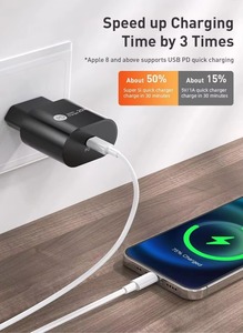 Chargeur rapide USB-C de haute qualité, certification KC, adaptateurs pour chargeur PD 20W, chargeurs muraux USB-C originaux - Product Image 4