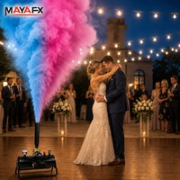 Canon à confettis électrique MAYAFX, canon à air comprimé pour fête de révélation du sexe, mariage, DJ
