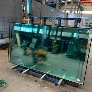 Panneau de verre trempé double isolation, incurvée, bas e, 1 pouce, prix d'usine