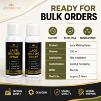 Spray de fixation pour perruques, fabrication OEM, séchage rapide, finition invisible, approvisionnement en gros pour marques de perruques