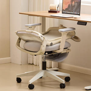 Silla de Oficina Ejecutiva Moderna con Reposabrazos 4D, Ergonómica, de Malla, Ajustable en Altura, Plegable - Product Image 2