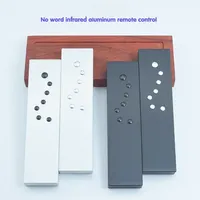 Control remoto infrarrojo de aprendizaje Universal de aleación de aluminio, 7 teclas para amplificador DAC, CD, DVD, TV, decodificador