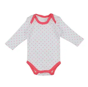 Bangladesh overruns supplier Overruns surplus wholesale Apparel Branded Soft Baby Bodysuit Baby Romper Long Sleeve Unisex Baby