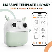 Mini-imprimante thermique P20 Max AI pour enfants avec générateur d'images vocales, écran 2,4 pouces pour application, autocollants sans encre 203 dpi – Vente en gros