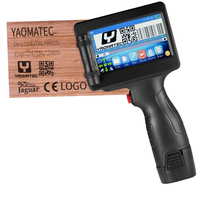 Imprimante à jet d'encre TIJ portable Yaomatec 12,7 mm, multi-langues, pour l'impression de dates et de codes de lots sur cartons, sacs en plastique et emballages
