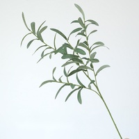 Ranting Zaitun Buatan dengan Buah dan Daun Sutra, Tanaman Palsu 30cm-100cm, Dekorasi Dalam & Luar Ruangan, Pernikahan, Rumah, Kafe, Balkon