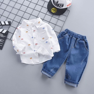 2022 nuovo abbigliamento Casual alla moda per ragazzi primavera all'ingrosso per bambini e neonati abbigliamento per 1-3 anni elegante per la primavera - Product Image 5