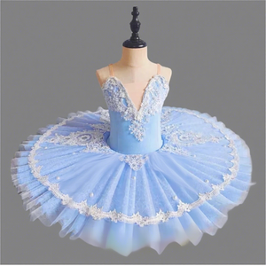 Tutù Professionale da Balletto per Ragazze, Blu e Rosa, Tutù a Piatto, Abito da Ballerina per Feste, <span class=keywords><strong>Costume</strong></span> da Danza Classica per Adulti, Donne, Bambini e Ragazzi - Product Image 2