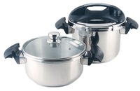 Cuisinière à pression en acier inoxydable Cuisinière à pression commerciale en acier inoxydable Cuisinière à pression pour cuisinière à induction