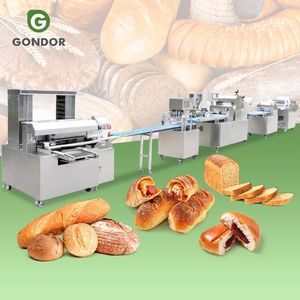 French Mini Kit Georgian Full <b>Set</b> <b>Baking</b> Bakery Equipment Baguette Bread Moulder Machine Conveyer - Product Image 1