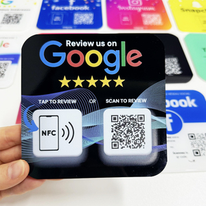Plaque NFC Avis <span class=keywords><strong>Google</strong></span> 12x12cm - Carte NFC pour Avis <span class=keywords><strong>Google</strong></span> - Product Image 6
