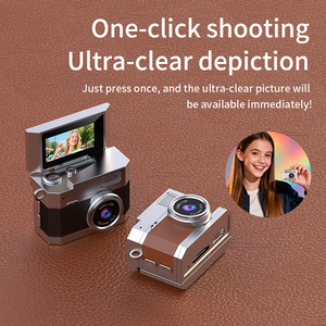 SourcingArk <b>Mini</b> CCD Flip Screen Dual Input Door Level Compact Digital Single Lens Portable Shoulder Bag Thumb <b>Camera</b> LK-027 - Product Image 5