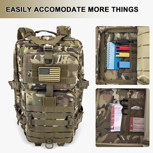 40L Camo 600D Oxford Daypack Laptop Hydration Molle Rucksack Outdoor Hiking Hunting Fishing <b>Trekking</b> Mens Tactical <b>Backpack</b> - Product Image 5