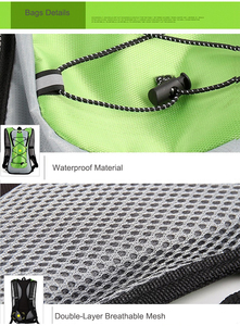 Mochila de Hidratación para Ciclismo y Senderismo de Montaña, Impermeable, Personalizada al por Mayor, MOQ Bajo, con Bolsa de Agua - Product Image 3