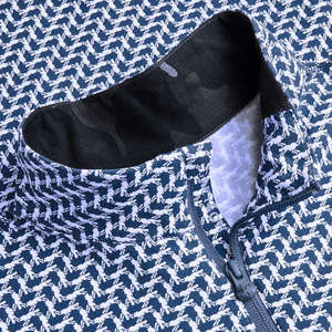 Sudadera personalizada con cremallera de cuarto para hombre, sudadera informal de color sólido, diseño de cuello simulado para ropa de estilo callejero al por mayor - Product Image 3