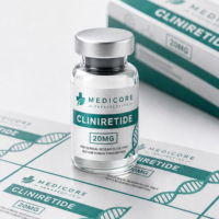 Etiquetas y pegatinas especiales para botellas de vidrio y cajas para unidades de preservación de péptidos de 3 ml y 10 ml