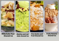Nouvelle machine à glace en flocons pour Bingsu et desserts aux fruits et au lait, haute productivité, usage commercial