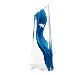 Trofeo de Cristal Creativo Personalizado, Premio de Competición, Medalla Autorizada por la Empresa, Conmemoración del Personal Destacado - Product Image 2