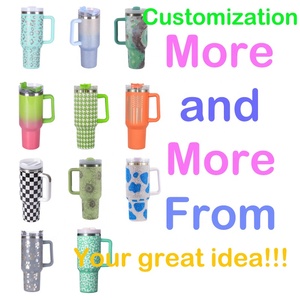 New 40oz Handle Ice Bar Thermos Cup 304 Stainless Steel Vacuum Insulated Tumbler Lid Straw <b>Flask</b> Business Gifts Eco-Friendly - Product Image 6