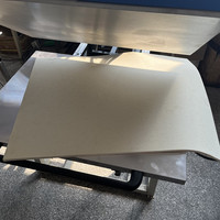 Mesin Press Panas Manual Bersertifikat Murah Ukuran Besar 80x100 Format Lebar Sublimasi Dengan Stand Beroda