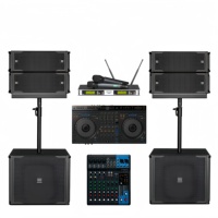 Système de sonorisation pour DJ en gros, équipement de sonorisation actif en ligne, système de sonorisation de scène actif complet