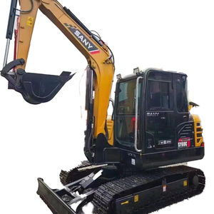 Excavatrices Sany SY60 6 tonnes d'occasion rentables, excavatrice sur chenilles d'occasion | Système hydraulique d'origine du moteur Isuzu - Product Image 1