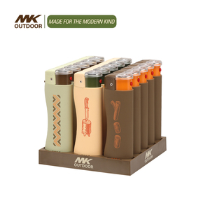 MK <strong>Mini</strong> Windproof Cigarette <strong>Box</strong> Plus Key Chain Electronic Candle Lighter Arc Recheargable - Product Image 2