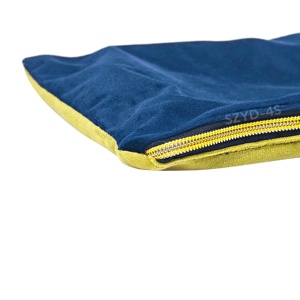 Bolsa de Mahjong de Terciopelo Suave de Lujo, Bolsa para Fichas de Gran Capacidad con Cierre de Cremallera Seguro - Product Image 6