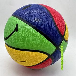 <span class=keywords><strong>Pallone</strong></span> da <span class=keywords><strong>Basket</strong></span> Professionale Personalizzabile in PU N.3 N.4 N.5 N.6 N.7 per Bambini, Adolescenti e Adulti - Product Image 3