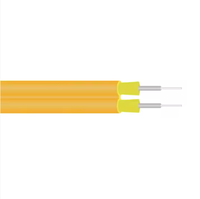 Cable de Fibra Óptica Dúplex GJFJBV/GJFJBZY con Aislamiento Compacto para Proyectos de Conexión de Comunicación Interna de Equipos