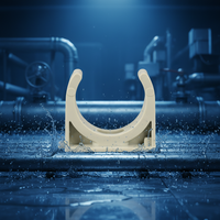 Clips de fixation pour tuyaux d'alimentation en eau PPR résistants aux hautes températures, écologiques, de marque SHEN SU, conformes à la norme ISO, vente en gros