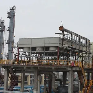 Air cooling tower water circular cooling sloped-top air cooled heat exchanger