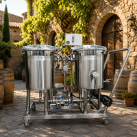 Système de nettoyage CIP automatique Tonsen à 2 ou 3 cuves, unité de nettoyage 500L 1000L pour ligne de production alimentaire, de boissons et de brasserie
