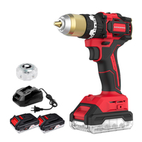 Outils électriques AEROPRO RL70, perceuse à percussion sans fil 20V sans balais, embout sans clé de 1/2 pouce, kit de perceuse à percussion sans fil pour percer les murs en briques, le métal, le bois