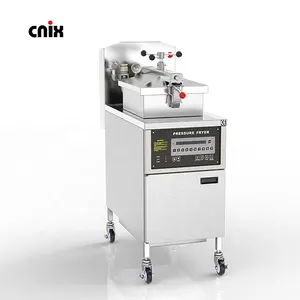 chicken broaster machine equip oil filter system(CE,real manufacturer)