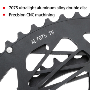 <span class=keywords><strong>Pédalier</strong></span> pliable JIANKUN RFA <span class=keywords><strong>34</strong></span>/50t double disque en alliage d'aluminium 22 vitesses 170 mm pour VTT, vélos de route et BMX - Product Image 4