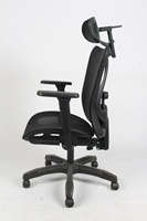 Chaise de bureau inclinable ergonomique moderne Appui-tête réglable Confortable Tissu Mesh Executive Ascenseur Chaise PU Roulettes Fer Bureau