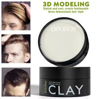 Tout nouveau Gel de cire de coiffure pour hommes à tenue forte Dreadlocks mats Volume Texture cires d'argile pour cheveux frisés et secs