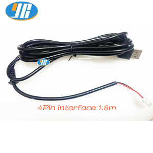 For 1.8m 4PIN USB Cable (Metal &amp; Plastic) for Zero Delay Arcade USB Encoder to DIY Arcade Joystick Buttons Kit - Product Image 2