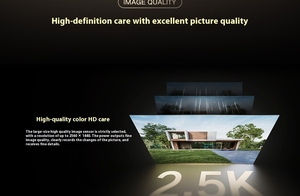 สำหรับ Xiaomi กล้อง IP กลางแจ้ง4ล้านพิกเซล MJSXJ05BY กับ BW500เข้ากันได้กับแอป Mi Home สำหรับการเฝ้าระวัง - Product Image 4