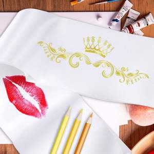 Banda de satén blanca para concursos de belleza, ocasiones navideñas, fiestas de cumpleaños, regalos de graduación, con logotipo personalizado DIY - Product Image 3