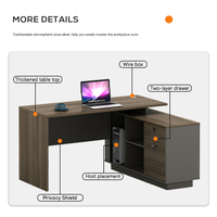 Vente Directe Usine : Bureau de Direction Simple et Compact, Bureau de PDG de Luxe, Bureaux Modernes