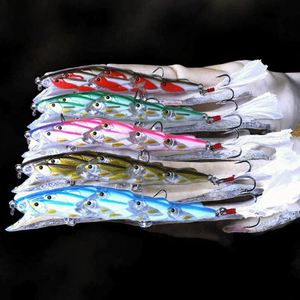 Señuelo de pesca fluorescente para calamar y sepia, jig de manga, cabeza de anzuelo, señuelo luminoso para pulpo que brilla en la oscuridad - Product Image 3