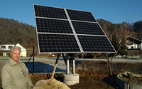 Système de suivi solaire intelligent à double axe - Traqueur solaire automatique avec surveillance à distance, idéal pour les installations au sol ou sur toiture