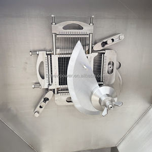 Machine de découpe de fruits et légumes de machine de coupe de cube de viande de porc de poulet congelé commercial - Product Image 3