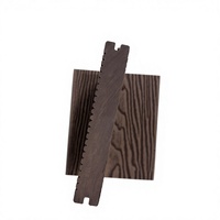 Modern Matte Anti-Slip WPC Plastic Decking with 3D Wood Grain Texture Interlocking Waterproof Eco-Friendly Outdoor Flooring
