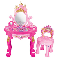 Table à langer en plastique pour enfants, ensemble de miroir de maquillage HN707350
