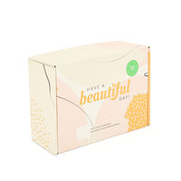 Boîte d'emballage intérieure en kraft écologique personnalisée pour petits cadeaux et livraison de produits pour entreprises en ligne